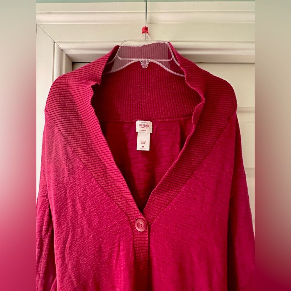 Mossimo Supply Co. Women's Deep Red Cardigan - Picture 4 of 7
